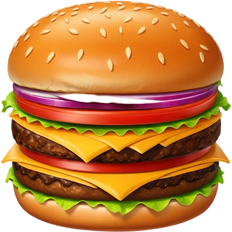 burger single patty emoji