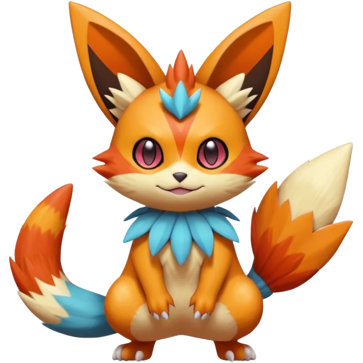 Sprigatito-Victini-Floragato-Meowscarada-Torracat-Pokémon-Fakémon-hybrid-fusion-creature (full body) emoji