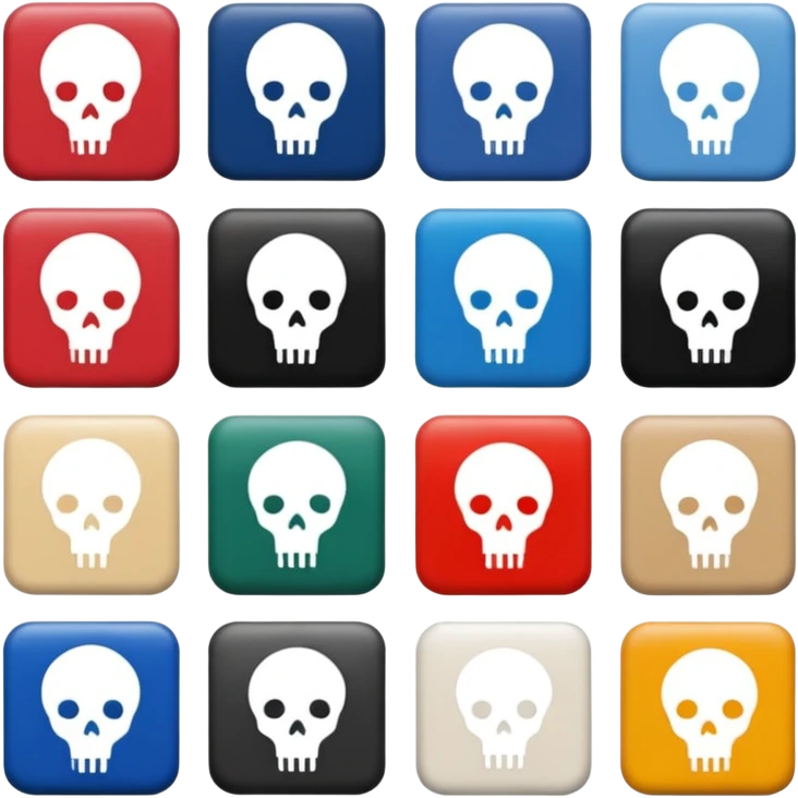 Radiohead albums emoji
