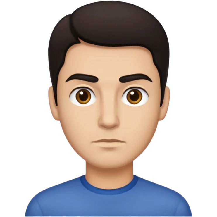 MAKE A MAN WITH AN UNIBROW emoji
