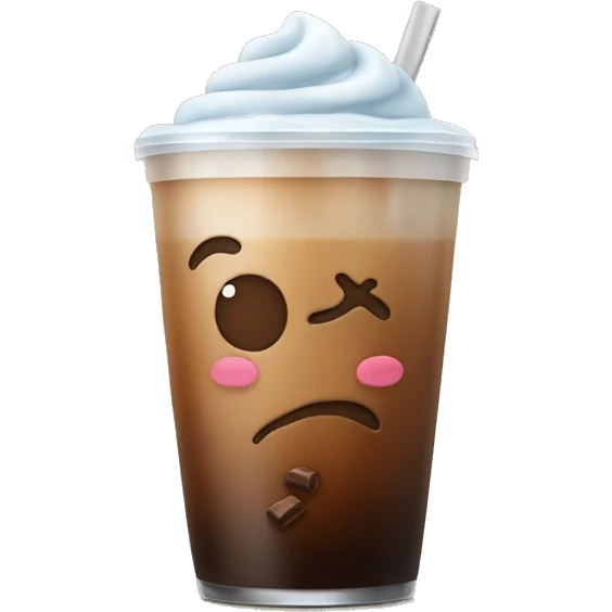 Protein ice coffe  emoji