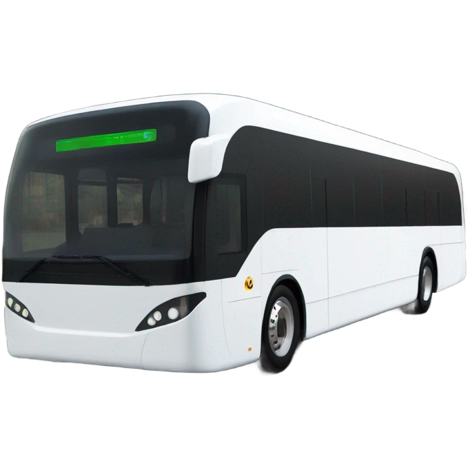 modern electricbus emoji