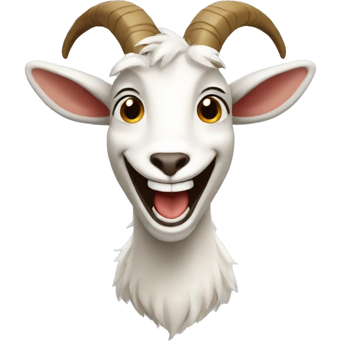 laughing goat emoji