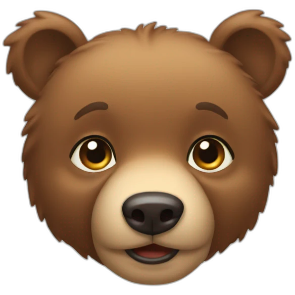 little bear emoji