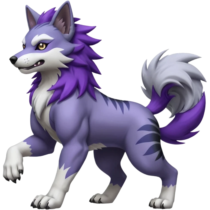 WereGarurumon-Mightyena-fusion emoji