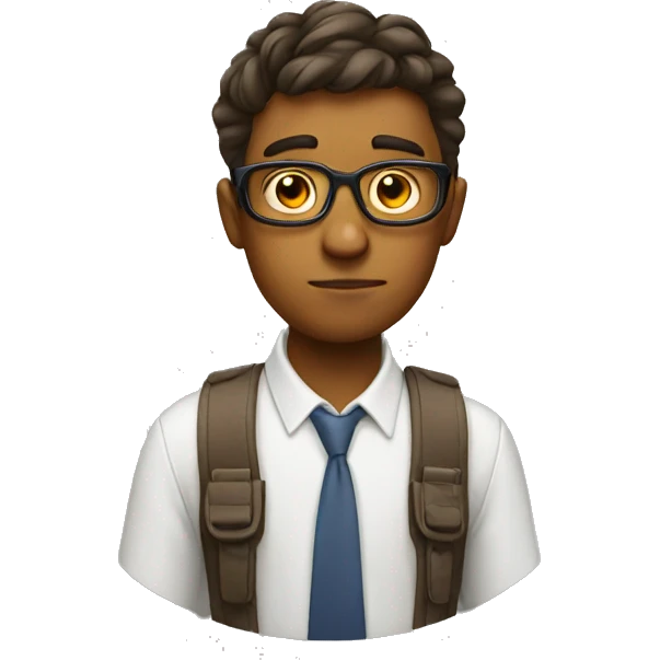 Nerd emoji thinking emoji