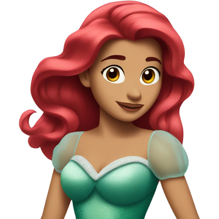 Ariel Disney princess  emoji