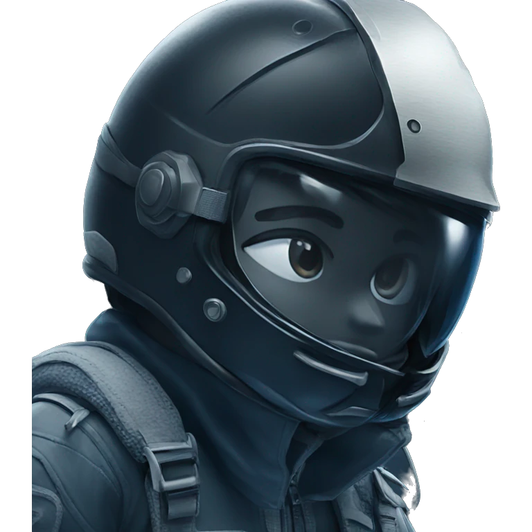 adventurous boy in helmet emoji