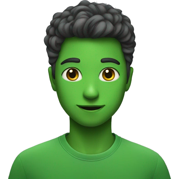 Green heart emoji