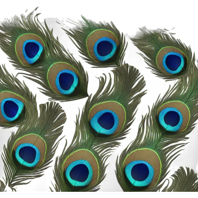 peacock feather emoji