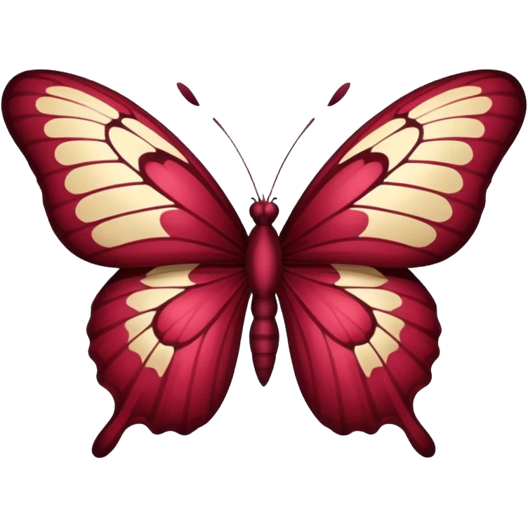 marron butterfly emoji