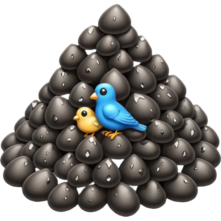 🐦‍⬛💩 emoji