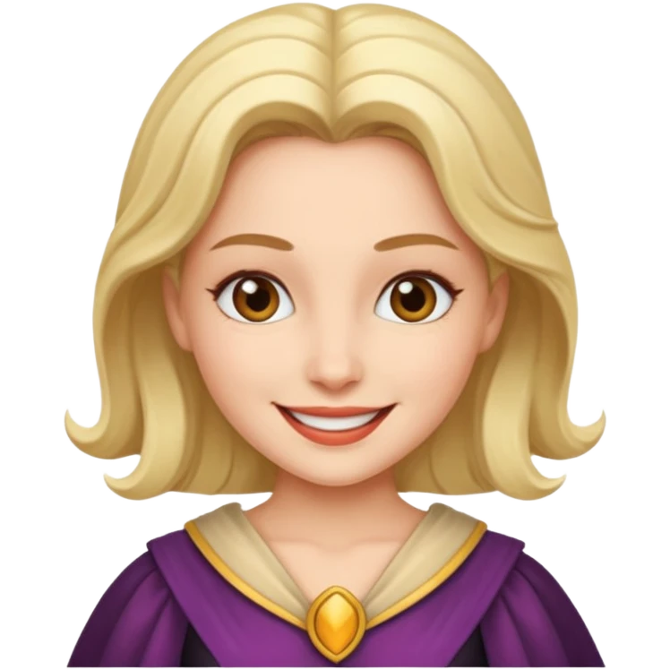 female actor in costume emoji