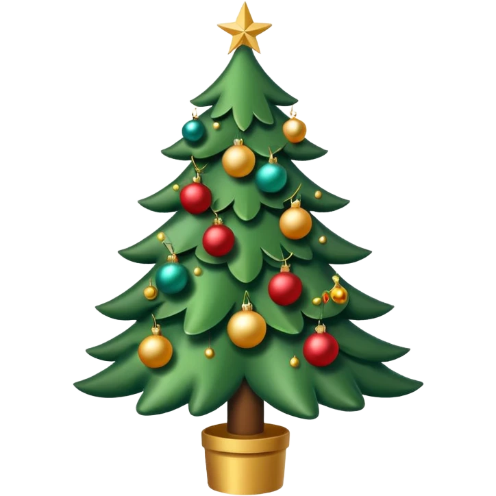 Christmas tree emoji