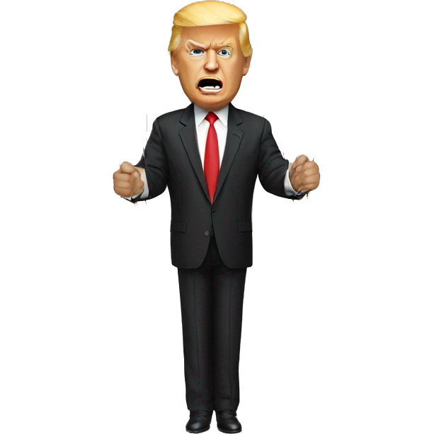 Trump marionette strings emoji