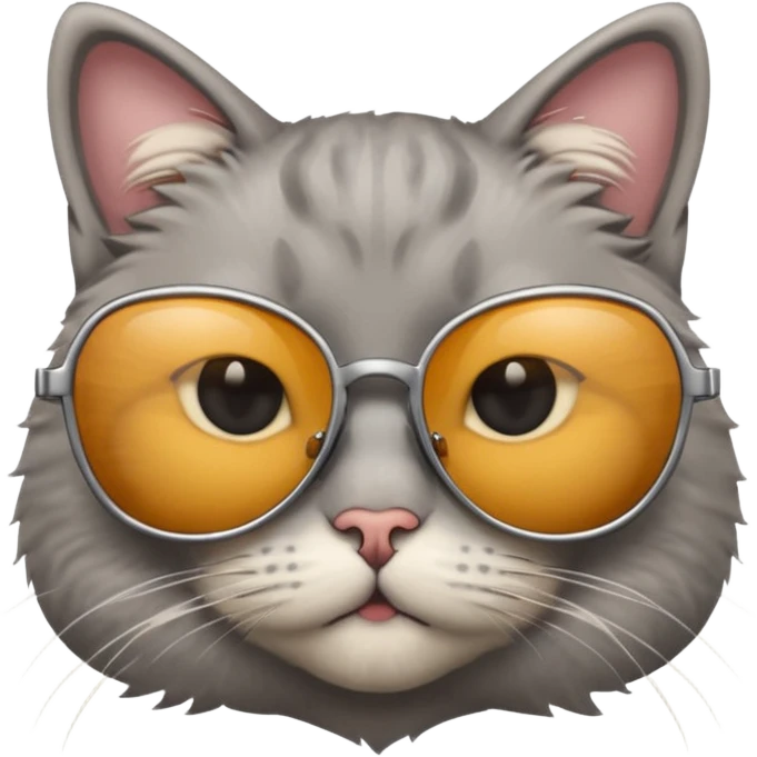 Cat wearing sunglasses emoji