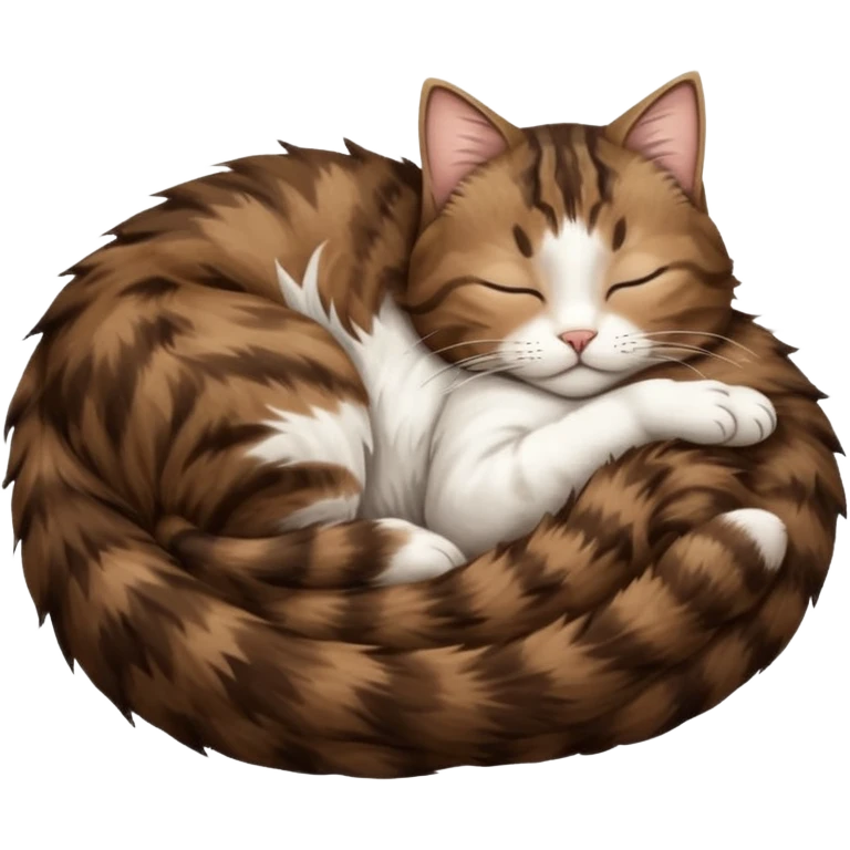 dark brown tabby and white cat sleeping in funny positions upside down emoji