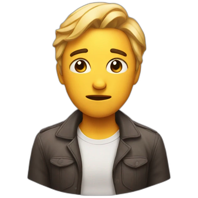 Emoji with unbothered face  emoji