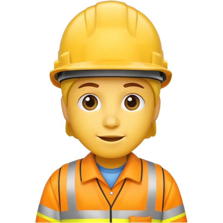 Construction hardhat emoji