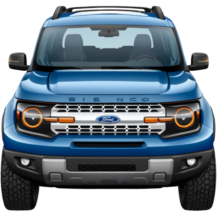 blue Ford bronco sport emoji