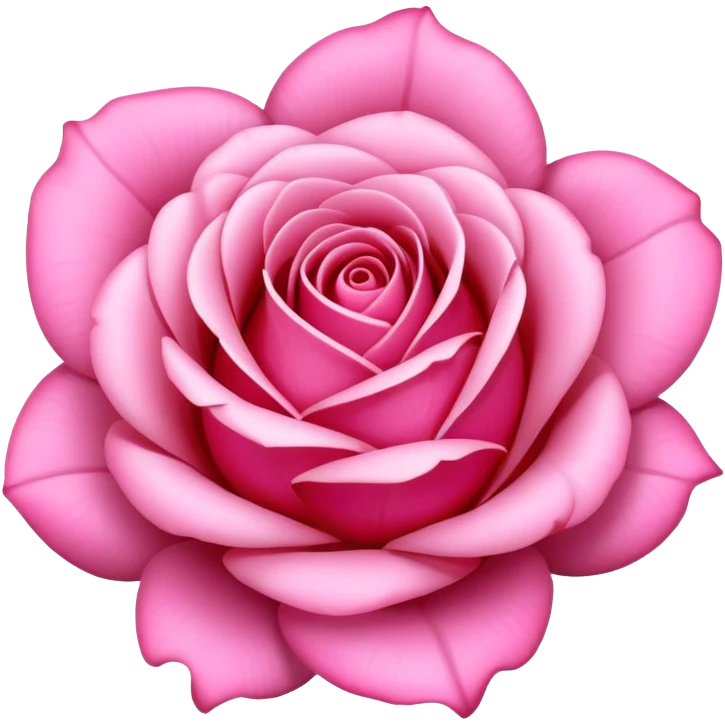 Pembe gul emoji