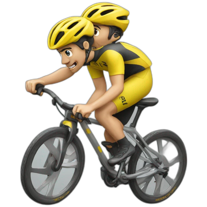 Ciclista mtb emoji