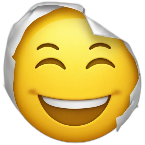 Extremely smiling smiley face emoji