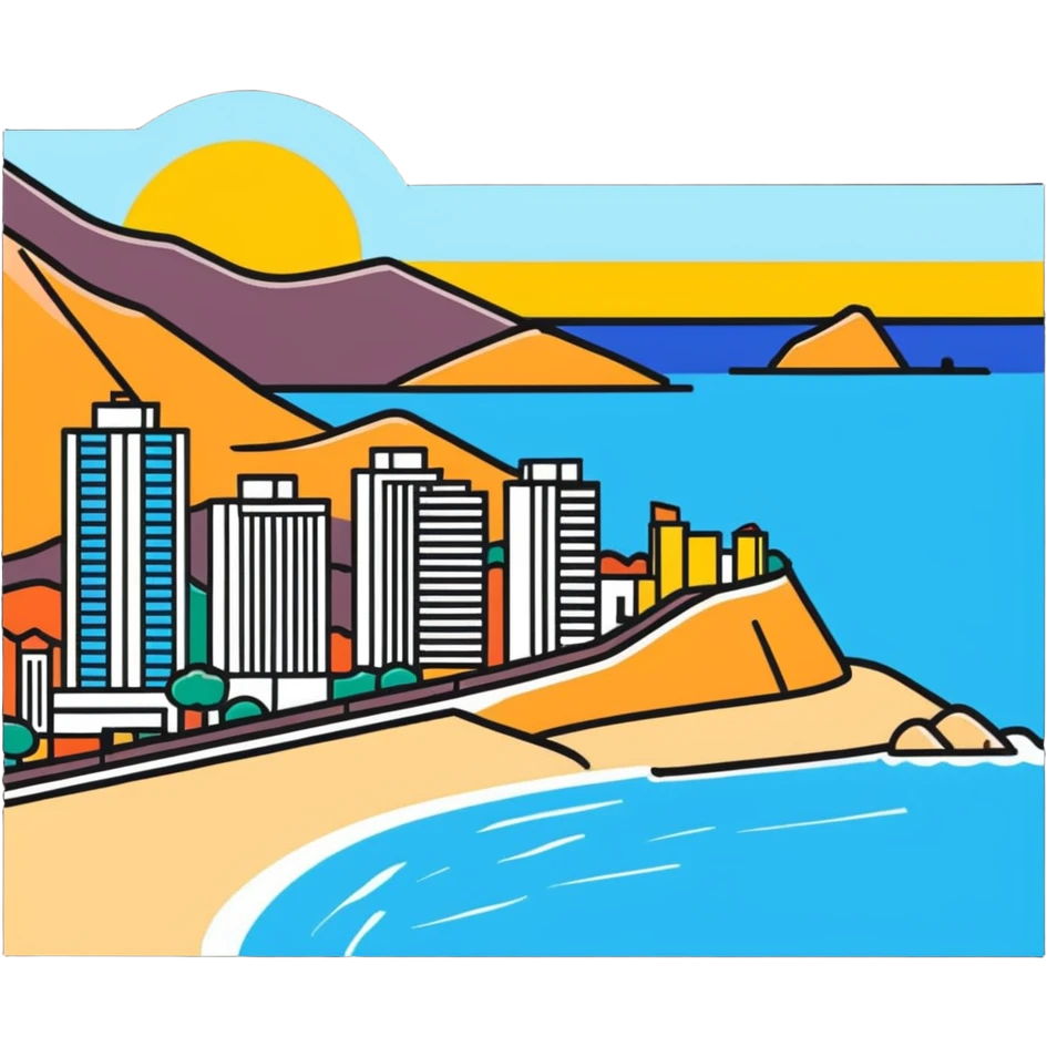 Benidorm tv programme logo emoji