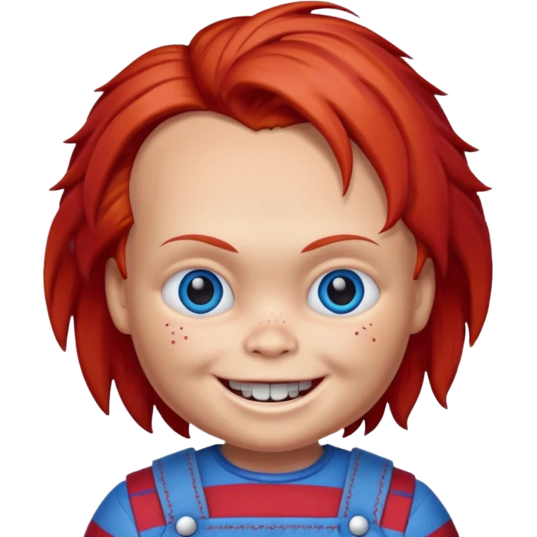 Un emojin de chuky emoji