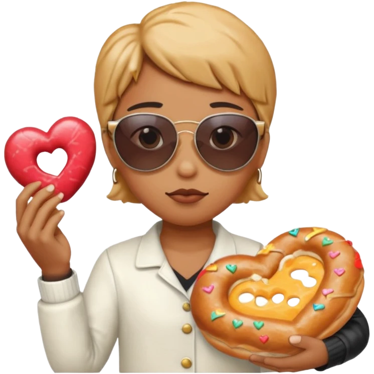 🍞🥐🇫🇷🥖🧀🍩😎🥺❤️🔮 combine every one of those emojis emoji