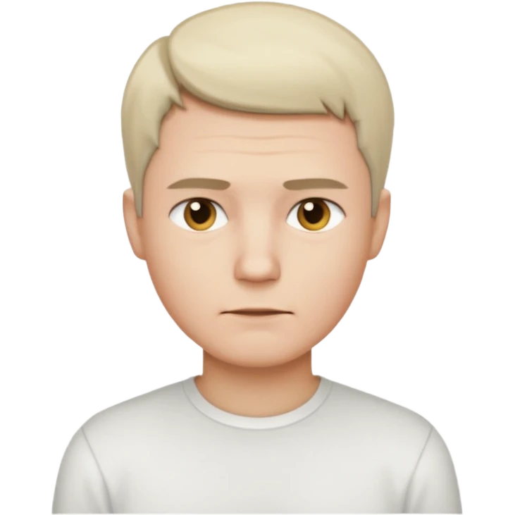 White shirt guy emoji