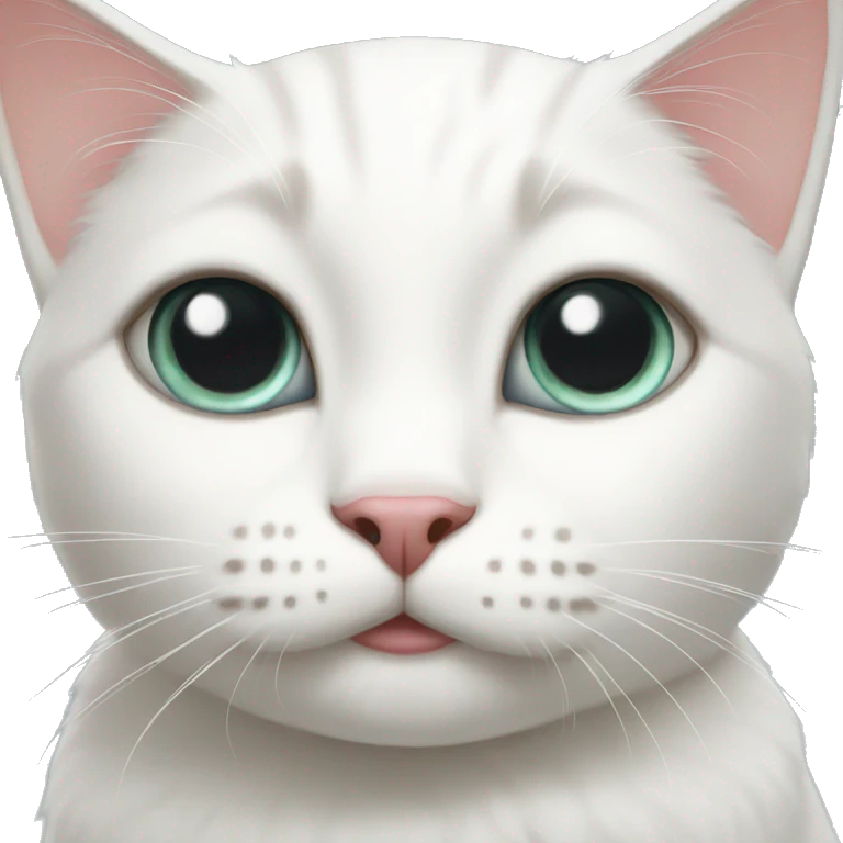 White cat emoji