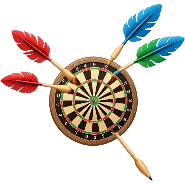 Darts emoji