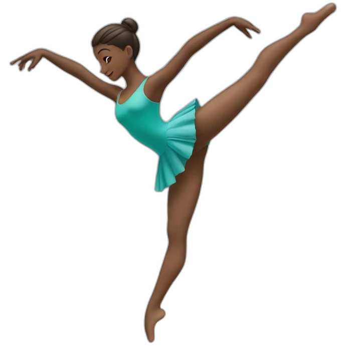 baleteuse in the splits emoji