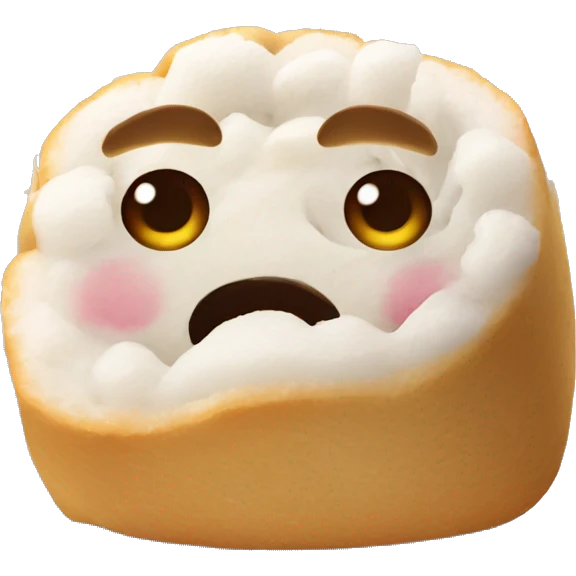 Japanese rolls in batter emoji