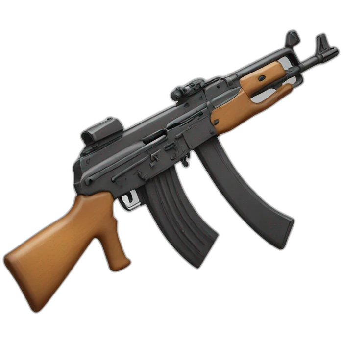 Cat Ak47 emoji
