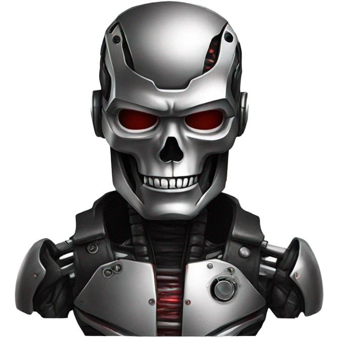 Elon as terminator emoji