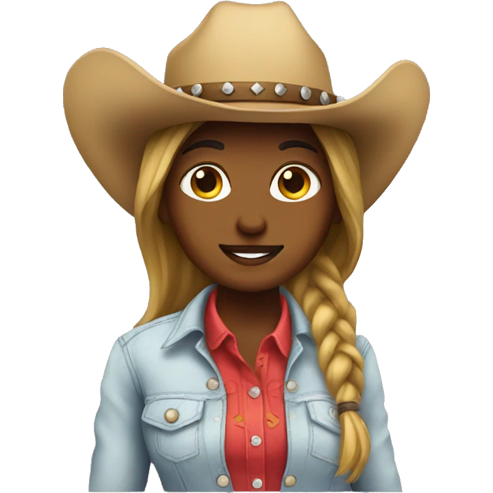 Cowgirl emoji