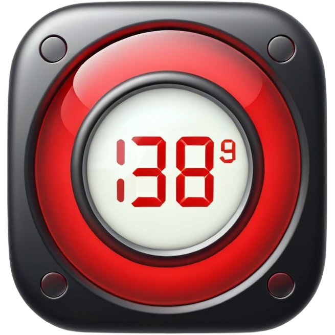 digital countdown timer emoji