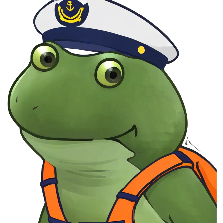 bufo on a ship emoji