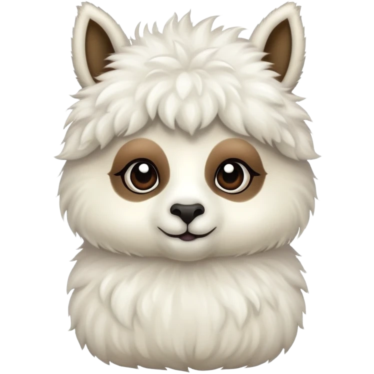 Little lama emoji