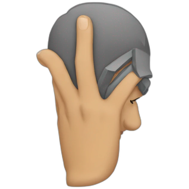 vulcan facepalm emoji
