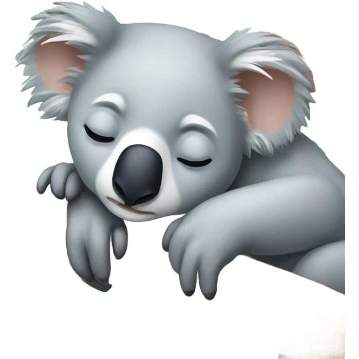 Sleeping koala emoji