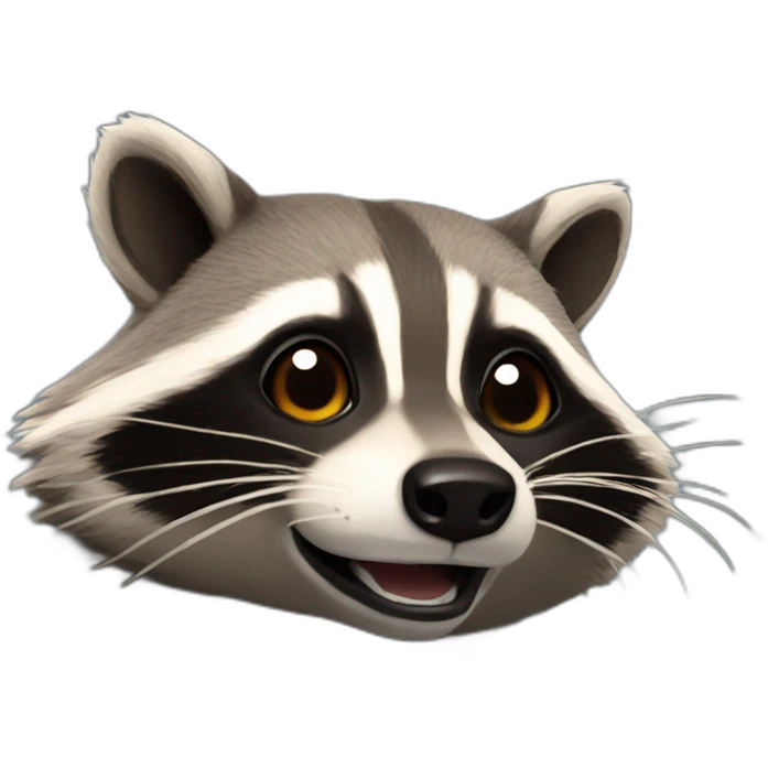 raccoon-rocket emoji