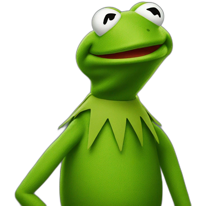 Kermit the frog emoji