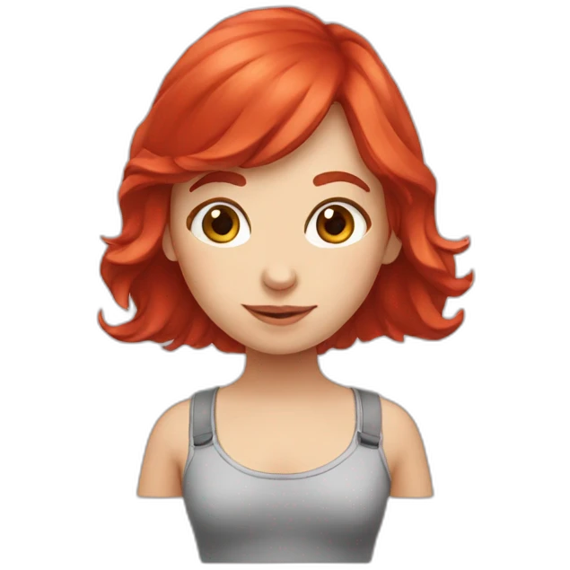 red-head-girl-smm emoji