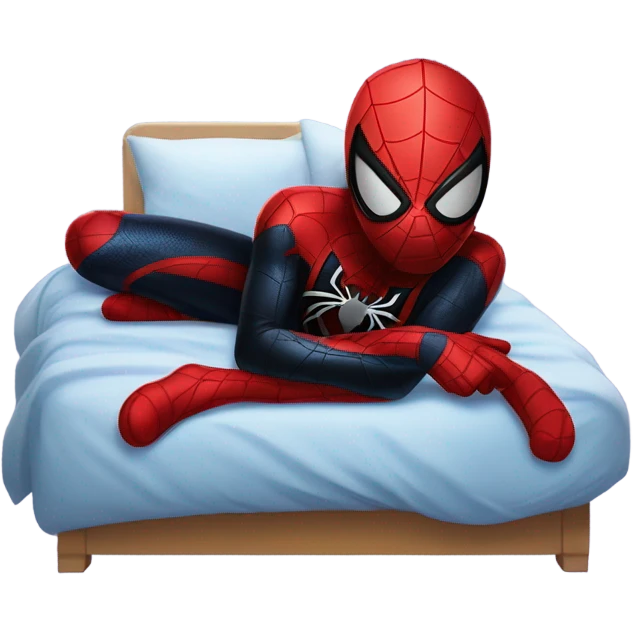 Miles spider man sleepimg emoji