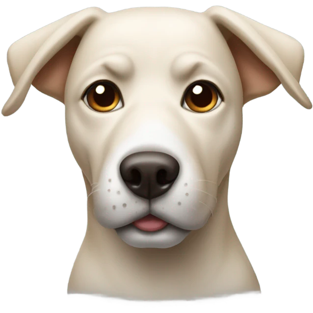 Dog with pointy ears  emoji
