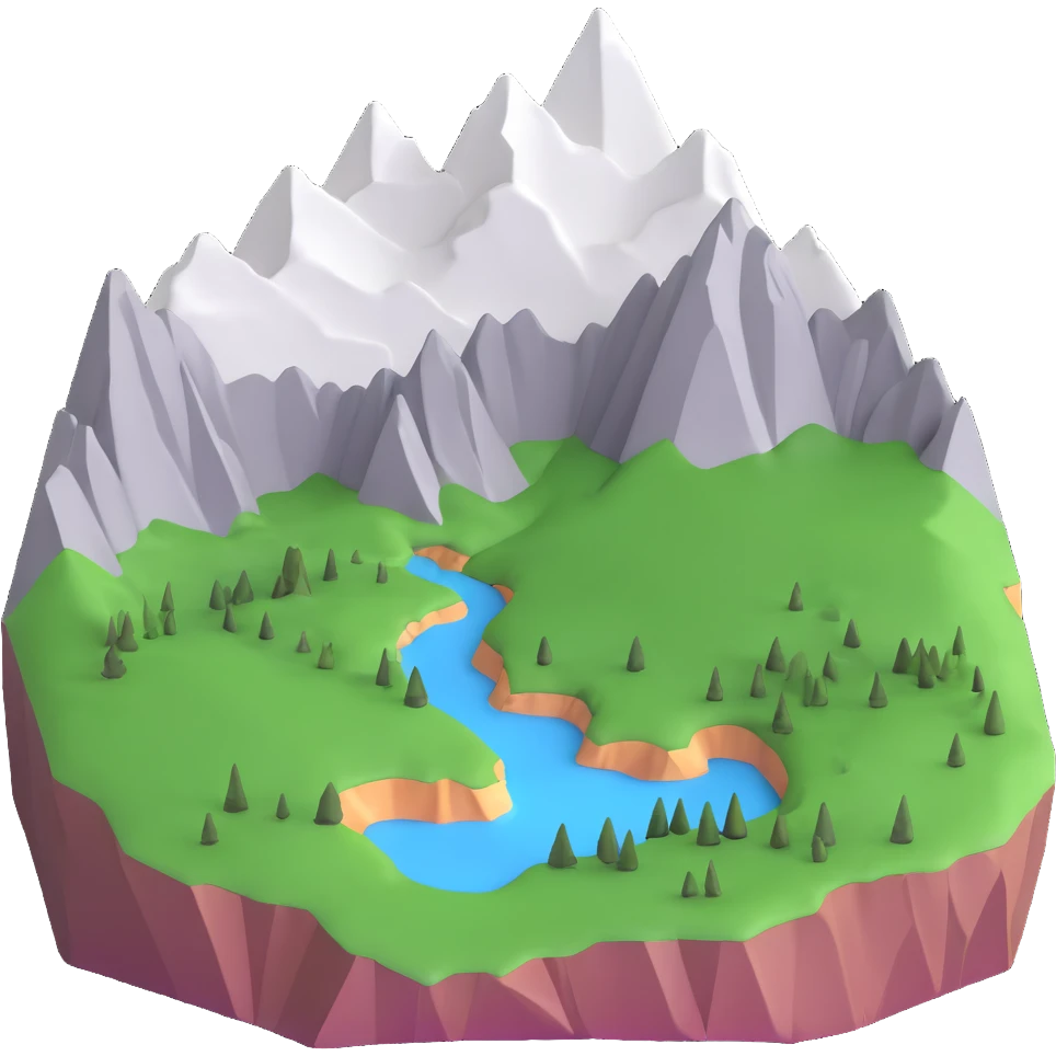 Khibiny mountains in Russia with distinctive peaks and geology emoji