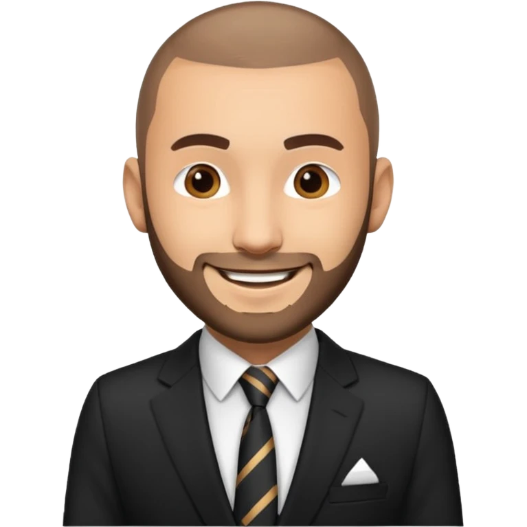 karim benzema in suit and tie emoji